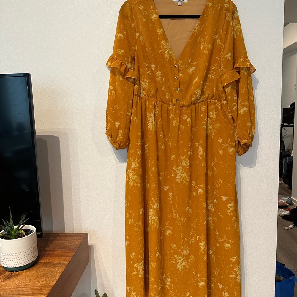 madewell midi length dress size 10!